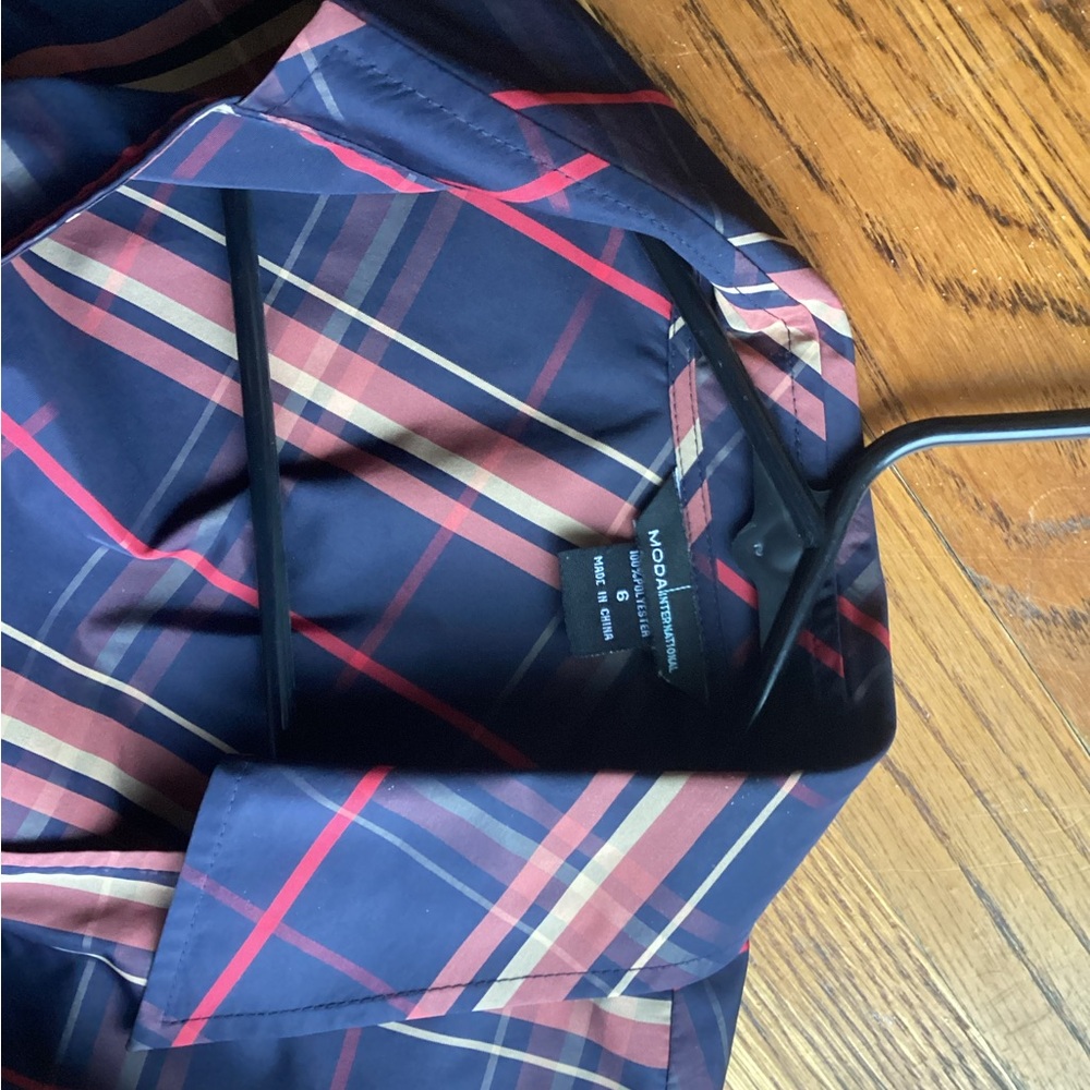 Plaid Button-Up Shirt